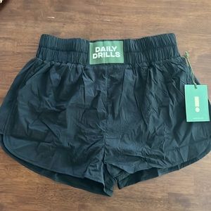 Daily Drills Black Bounce Shorts- Size XL